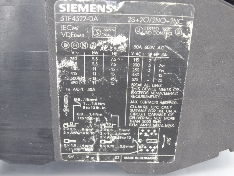 Siemens 3TF4322-0AN2 — photo 2